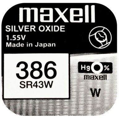 Batéria Maxell SR43W/386 100869-