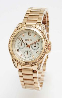 GARET 119643MD Fashion dámske hodinky s oceľovým remienkom