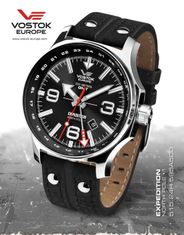 Vostok Europe 515.24H/595A500 Expedition Dual Time