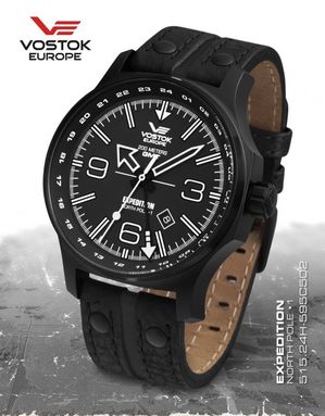 Vostok Europe 515.24H/595C502 Expedition Dual Time