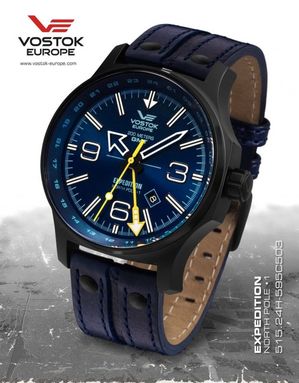 Vostok Europe 515.24H/595C503 Expedition Dual Time