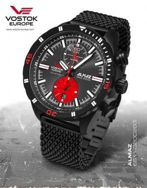 Vostok Europe 6S11-320C260 B ALMAZ chrono
